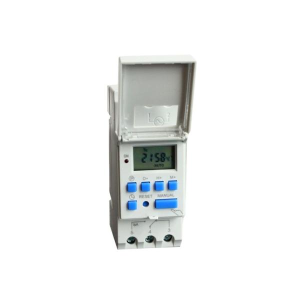 Cheap Microcomputer Electronic Programmable Digital TIMER SWITCH Time Relay Control 110/220V AC 16A Din Rail Mount for sale