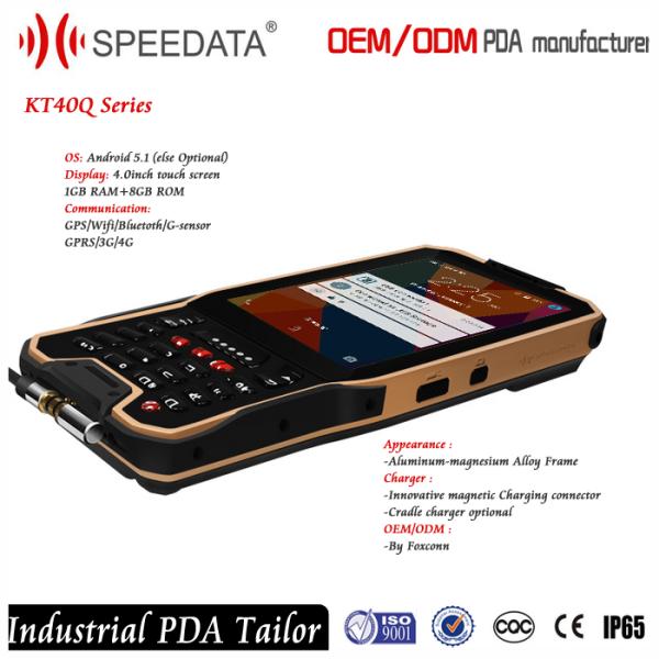 Auto Focus 1D 2D PDF417 Qr Barcode Reader Handheld for Android Rugged Phone