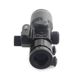 2.5-10X Magnification Black Laser Optic Scope with Red Laser Sight Hunting Essential