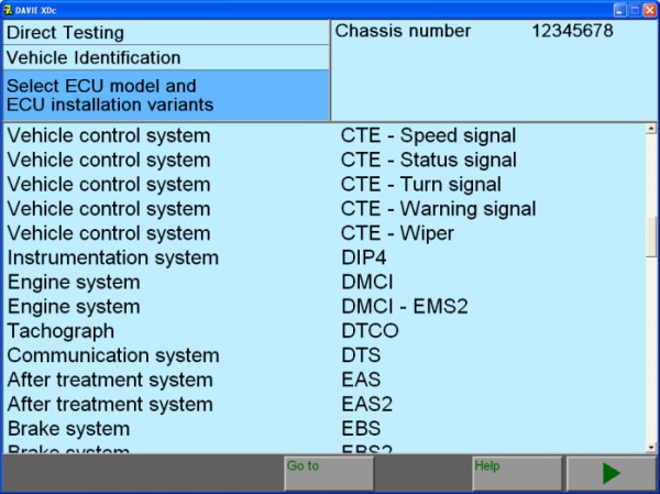 Original DAF VCI 560 KIT DAF Truck Diagnostic Tool with WIFI