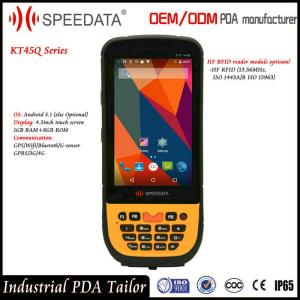 China Waterproof IP65 Integrated HF Handheld Rfid Reader Mobile with Multiple Functions on sale