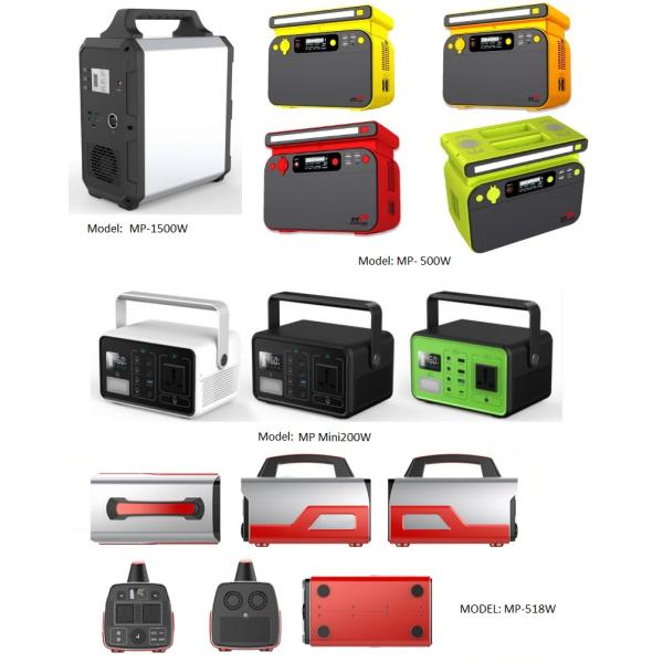 1000W 1200W Portable Power Station Power Supply LiFePO4 Battery Pack