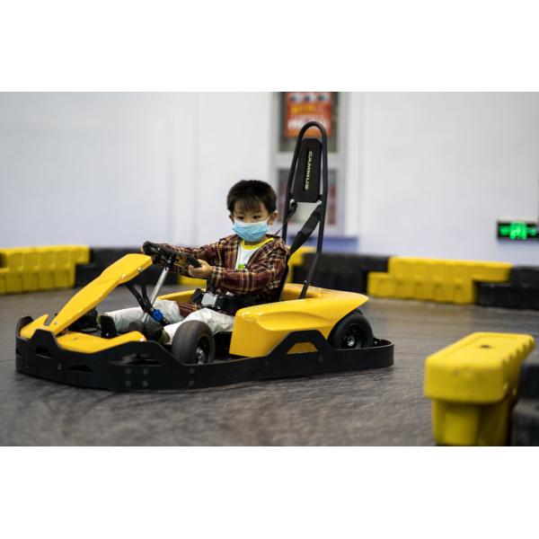 CE 36V Battery Powered Go Kart With Single Hydraulic Disc Brake