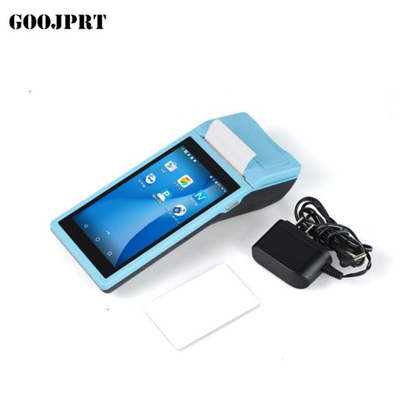 Cheap POS Terminal PDA With Wireless Bluetooth& Wifi Android System with Thermal Printer Built-in and Barcode Scanner for sale