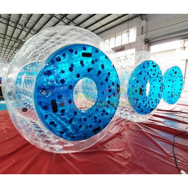 EN14960 Water Walking Inflatable Roller Ball Quadruple Stitching