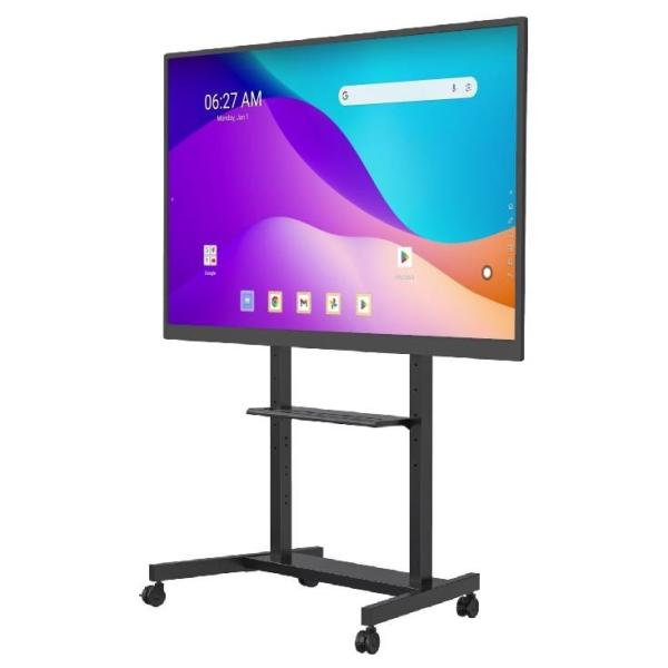 Interactive whiteboard stand Portable Moving Trolley cart Smart TV stands 42-86 inch