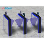 RS485 TCP/IP Flap Barrier Gates Fast and Controlled Passage for Traffic
