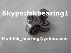 China LFR 50/8 KDD U Groove Track Roller Bearings Guide Wheels Bearings on sale