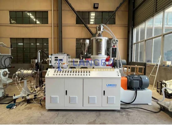 Plastic PE Pipe Extruder Rainwater Pipe Production Line Extrusion Making Machine