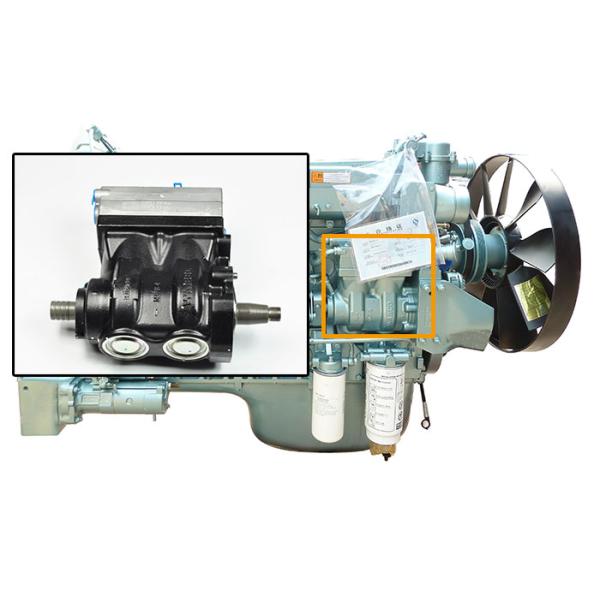 Used Sinotruck Howo 371 HP 9.762L Displacement Engine Assembly(Engine Model: WD615.96C, Part Number: HW47070101)