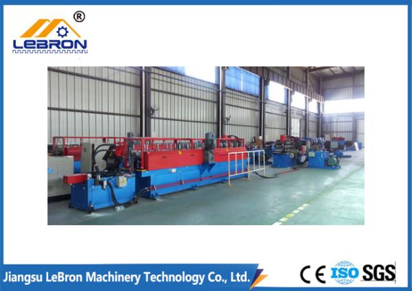 Cheap Red and blue color Door Frame Cold Roll Forming Machine 2018 New Design PLC Control Full Automatic made in china for sale
