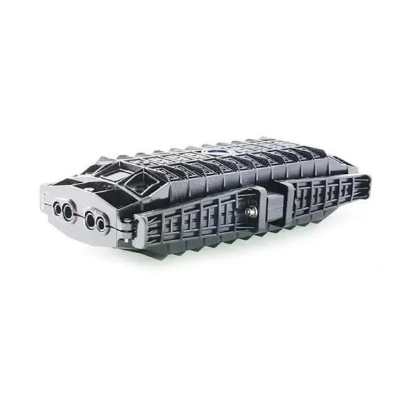 Inline Type 4 Port Mechanical Sealing Fiber Cable Joint Closure 96core Fosc