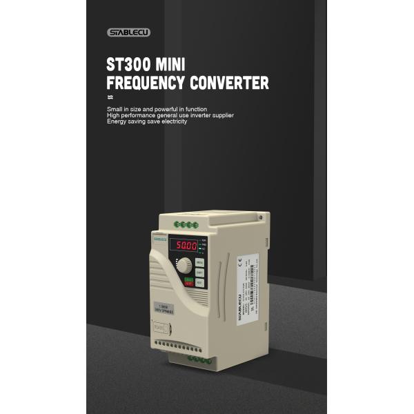 Mini VFD Single Phase Frequency Inverter 0.75KW To 2.2KW Energy Saving