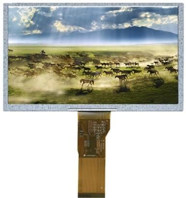 Cheap 800x480 TFT LCD Touch Screen 5 Inch TFT LCD Display ST7262 16/18/24 Bit RGB IPS for sale