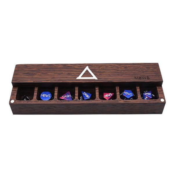 Polyhedral Seven Dice RPG Set Handmade Lightweight Wear Resistant