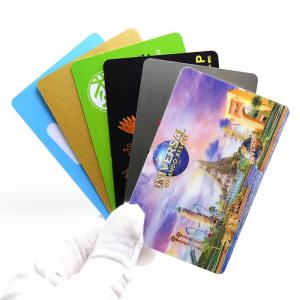 Customization PET Lenticular 3D Card For Promotions / Souvenirs