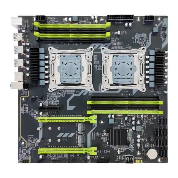 Cheap Intel X99-2D4 Mini Itx Motherboard C612 Chipset Lga 2011 v3 DDR4 Computer Motherboard for sale