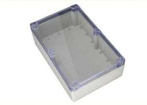 Best Sealed 263*182*60mm Ip65 Plastic Enclosures With Clear Lid wholesale