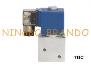 China 3/2 Way Universal Stainless Steel Water Air Solenoid Valve Direct Acting 1/4'' on sale