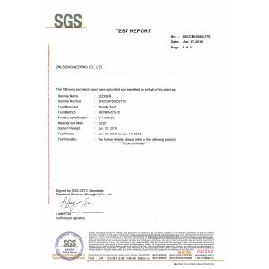 ZNLS ENGINEERING CO., LTD. Certifications