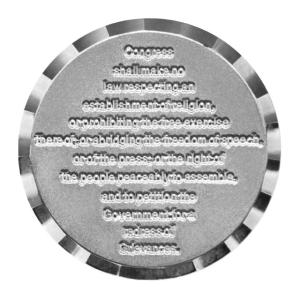 2inch Custom Coins Metal Engravable Commemorative Challenge Coins Builder