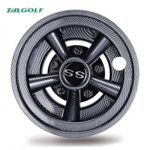 Best Strong Universal Golf Cart Wheel Covers 8 Inch Set of 4 330g Weight wholesale