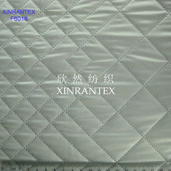 F6016 100% polyester pongee dewspo termo quilting 57/58"