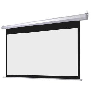 Best Out door Electric Projection Screens Remote Control / presentation screen Roll Up wholesale