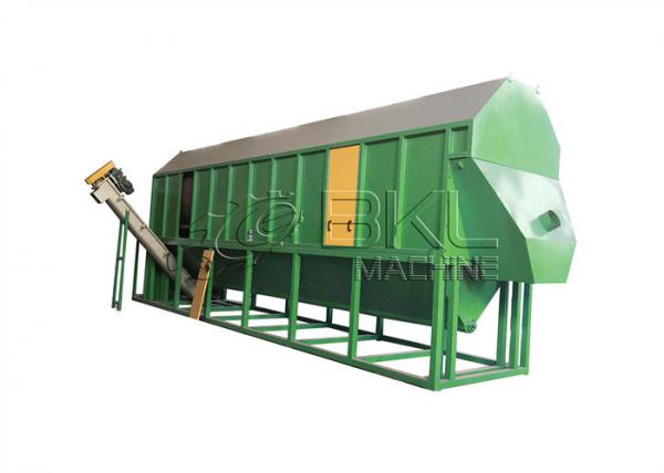 Cheap Rotary Trommel PVC PET Recycling Line Washing 15kw for sale