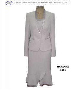 Best women suit fabric high neck design wholesale