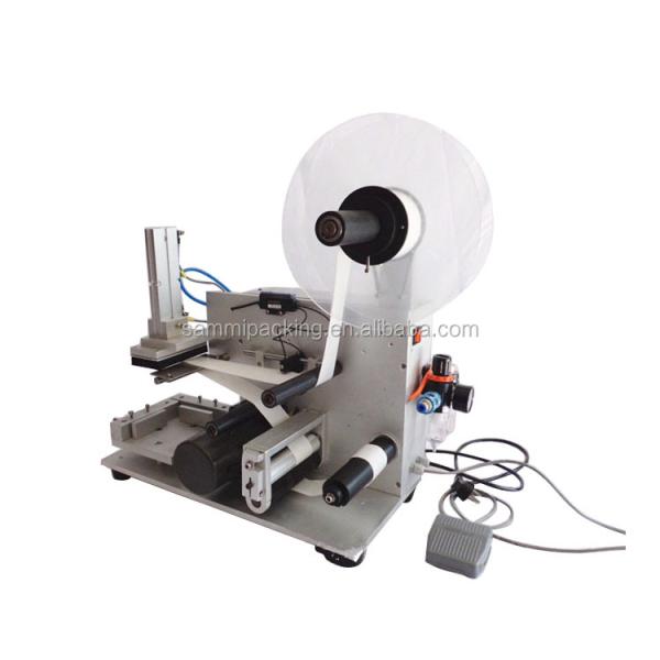 Low Cost Professional Flat Surface Square Bottle Label Sticker,High Accuracy Box,Bag,Paper Card Bottle Labeling Machine