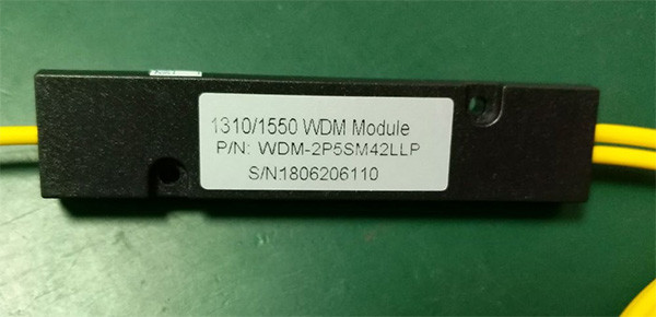 SC / APC Micro Type WDM In Optical Fiber PLC FBT 2.0mm 0.9mm High Isolation