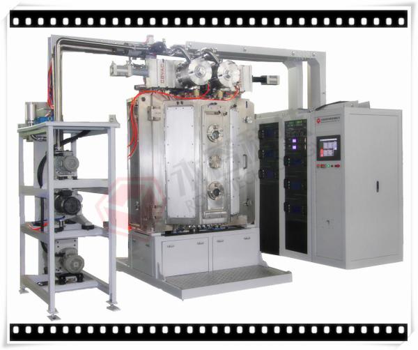 Cheap R & D Multiple - Functions Vacuum Coating Equipment MF / DC Sputtering Cathodes, with Linear Ion source device for sale