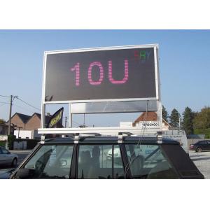 P10 Outside Truck LED Boards Synchronous Programmable LED Electronic Displays