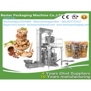 Best Vertical Cashew Nut Packing Machine Bestar packaging BSTV-520CZ 100g,200g,300g, 500g,800g,1KG,2KG,2.5KG wholesale