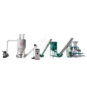 High Efficiency Cattle Poultry Feed Production Line For Animal Farms