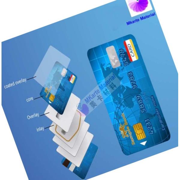 0.10-0.85mm Smart Card Material Plastic PVC Card Core Sheet For Printer
