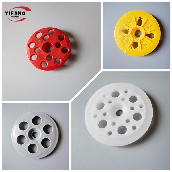Customized Size Rigid Foam Insulation Washers , Plastic Washers For Screws