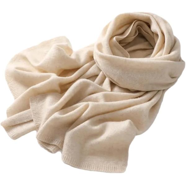 100% Pure Wool Scarf For Female Autumn And Winter New Warm Knitted Outside