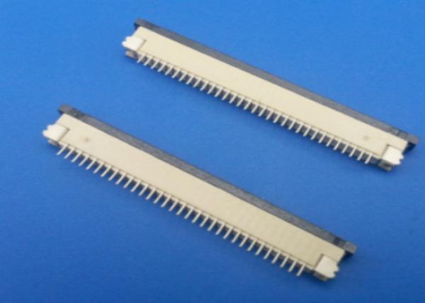 Cheap 1.0mm Pitch FPC Cable Connector SMT / Socket Molex Replacement FPC Connector for sale