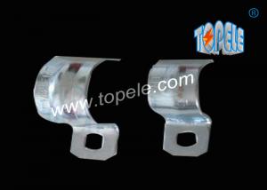Best 1/2 - 4 Inch ,  IMC Conduit And Fittings  Zinc Plated Steel conduit strap  / One Hole Conduit Pipe Clamp wholesale