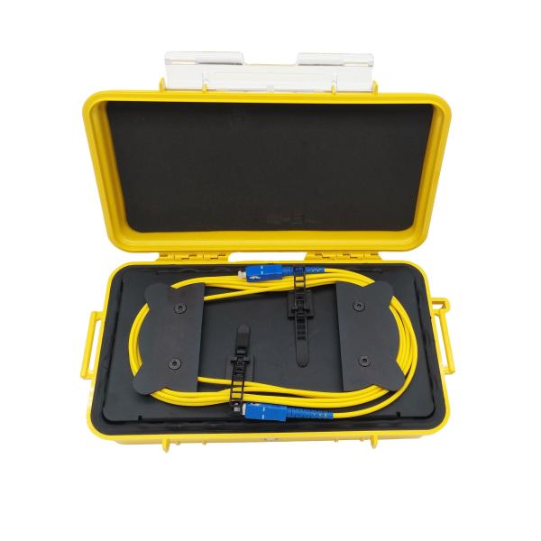 1km 2km 3km 4km FTTH Otdr Launch Box With Customized Connector