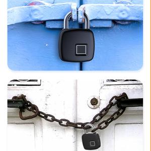 Waterproof Safety Smart Fingerprint Padlock Mini Digital Electronic Tuya Smart
