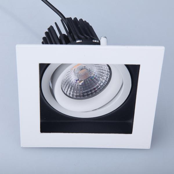 Rotatable IP54 Recessed Anti Glare 5W 7W COB LED Downlight
