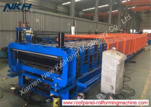 China Economic Design Roof Sheet Rolling Machine Double Layer With Touch Screen on sale
