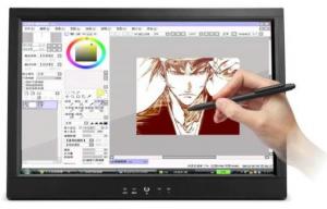 China 13.3 electronic art drawing pad(not IPAD) with electromagnet touch tech TFT Display for art designer on sale