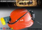 Rechargeable IP68 Waterproof Coal Miners Headlamp , 10000 Lux CREE LED Mining