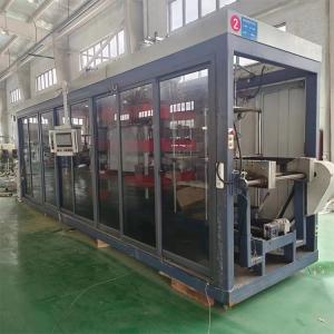 China Used Plastic Vacuum Forming Machine Semi Automatic Forming Machine For Disposable Food Box Bowl on sale