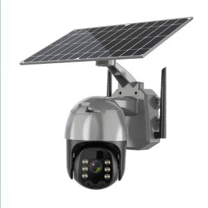 China The New Listing Wifi Security Solar Cctv With Memory And Power Backup Speaker Home IP Camera on sale