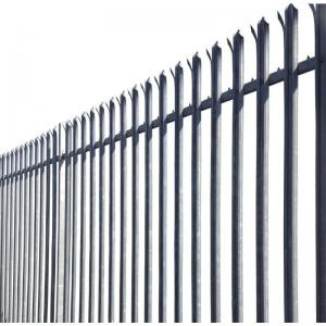 Best Low Prices galvanized steel fence price post brackets palisade fence wholesale